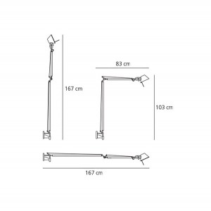 Tolomeo Braccio AP - Artemide