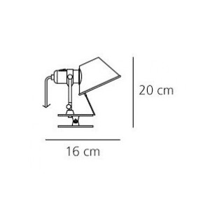 Tolomeo Micro Pinza AP - Artemide