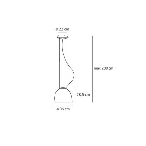 Nur Mini suspensión - Artemide