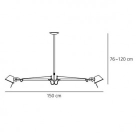 Tolomeo Due suspensión - Artemide