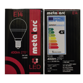 Padrão LED clássico · Metalarc