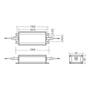 IP20 - Tridonic 24V alimentation