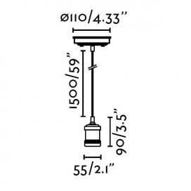 Sospensione piattino - Faro