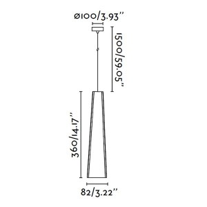 Pluma suspensión - Faro