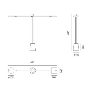 Space Cloud suspension - Artemide