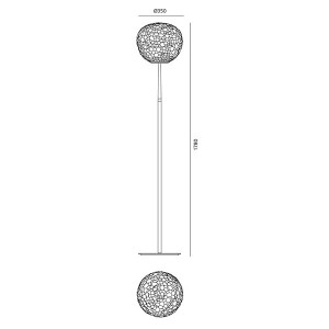 Bureau de météorite Stelo - Artemide