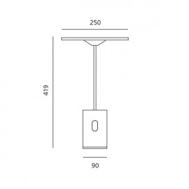 Desktop di Pausania LED - Artemide