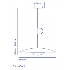 Ginger adjustable suspension - Marset