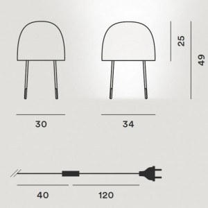 Tabella TRESS - Foscarini