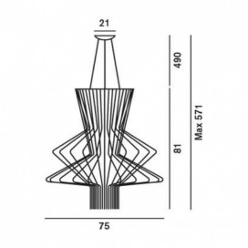 Allegro Ritmico Suspensión - Foscarini