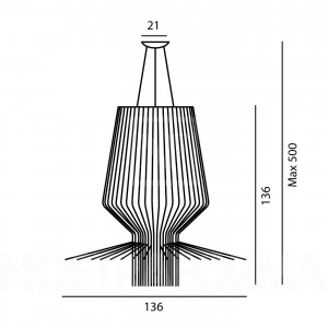 Allegro Assai Suspensión - Foscarini