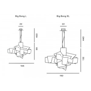 BIG BANG Suspension - Foscarini