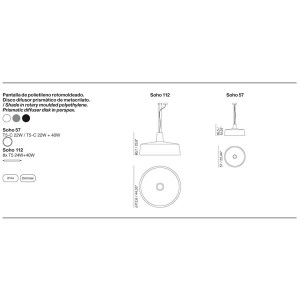 SOHO 57 IP44 LED Extérieur - Marset