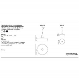 SOHO 112 IP44 LED externo - Marset