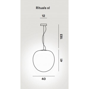 CHOUCHIN 1 sospensione - Foscarini