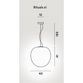 CHOUCHIN 1 sospensione - Foscarini