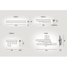 Fields AP Pared - Foscarini