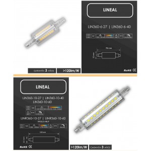 Lineal LED 360º - LED BAY