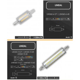 Lineal LED 360º - LED BAY