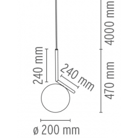 Suspension de but - Flos