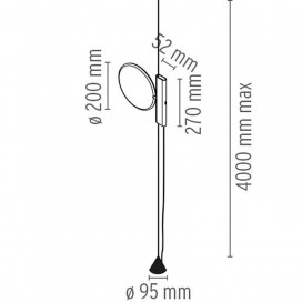 Parentesi sospensione - Flos