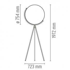 Ray F1 Fuß - Flos
