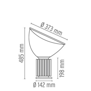 Taccia Led Schreibtisch - Flos