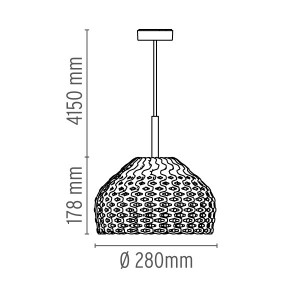 Suspension de Tatou S2 - Flos