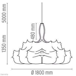 Zeppelin 1 Aufhängung - Flos