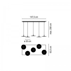 Skan 0282 Suspensión - Vibia