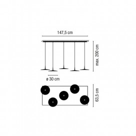 Skan 0282 Suspensión - Vibia