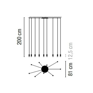 Wireflow FreeForm 0360 - Vibia