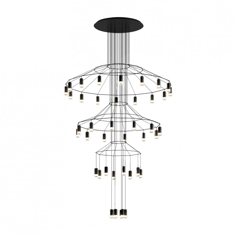 Wireflow Chandelier 0378 - Vibia