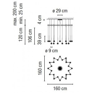 Algorithm 0885 lampara colgante - Vibia