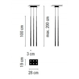 Slim 0933 lampara colgante - Vibia