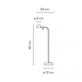 Pin 1650 lámpara de sobremesa - Vibia