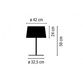 Warm 4901 lámpara de sobremesa - Vibia