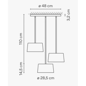 Tube Pendant 6155