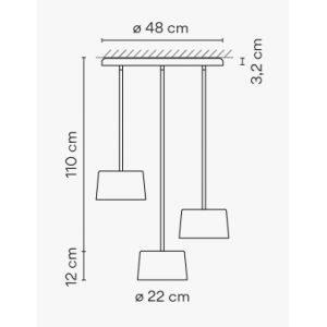 Tube Pendant 6150