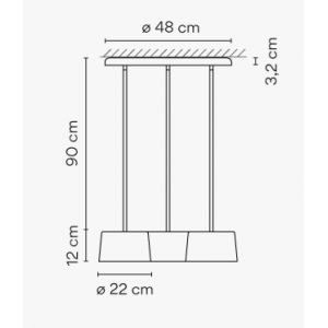 Tube Pendant 6140