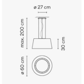 Wind 4072 Lampara de suspensión exterior