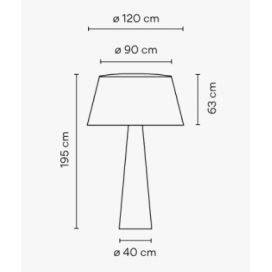 Wind 4062 Lámpara de pie exterior