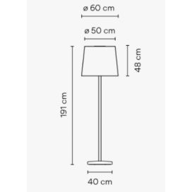 Wind 4057 Lámpara de pie exterior