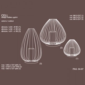 Cell tabletop outdoor - Karman