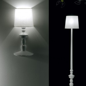 Alì & Babà Linen wall lamp - Karman
