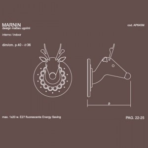Marnin wall light - Karman