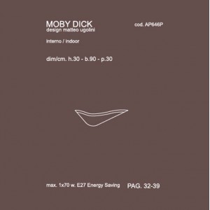 Moby Dick Wandleuchte - Karman