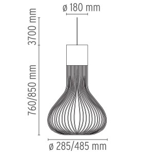 Chasen - suspension - Flos