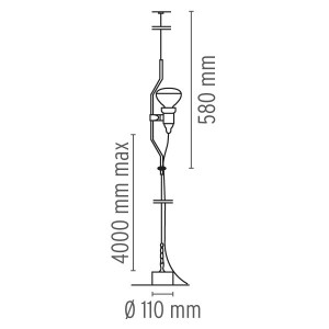 Parentesi suspension - Flos