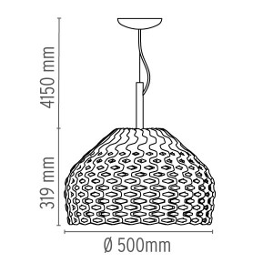 Suspension Tatou S2 - Flos